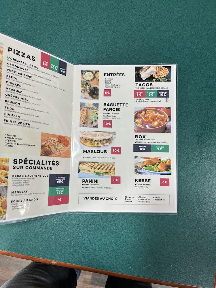 L’Oriental Pacha - Menu Image 1